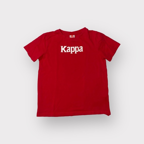 Kappa Authentic Red Kids T-Shirt | Size 10Y - Picture 1 of 9